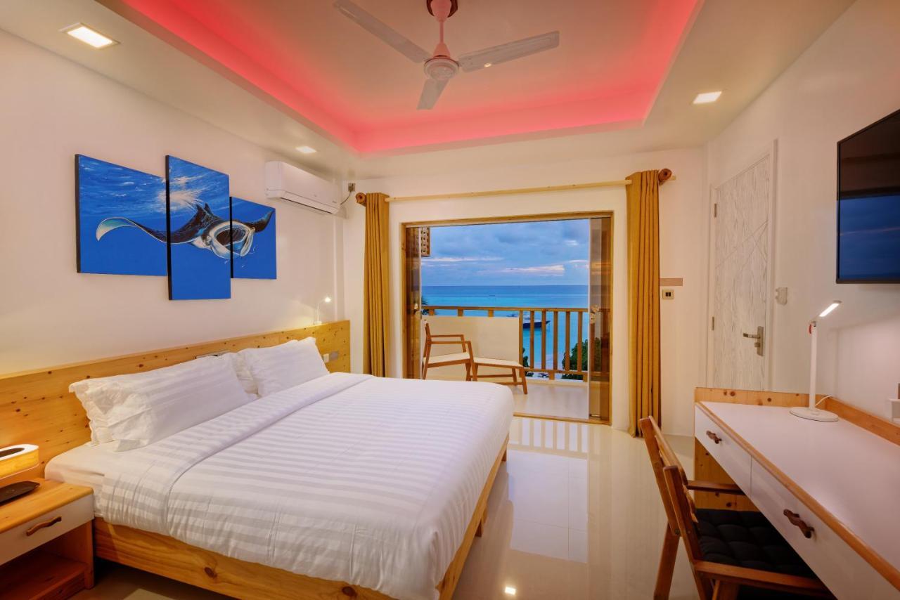Luau Beach Inn, Maldives Fulidhoo Exterior foto